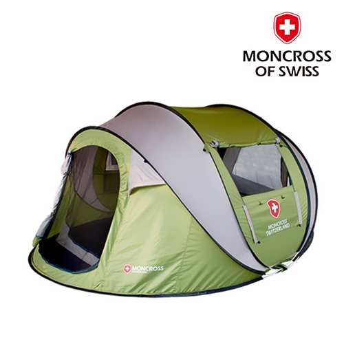 [MONCROSS SWITZERLAND] 스위스몽크로스 원터치 텐트 5~6인용_PMC-1003_올리브그린